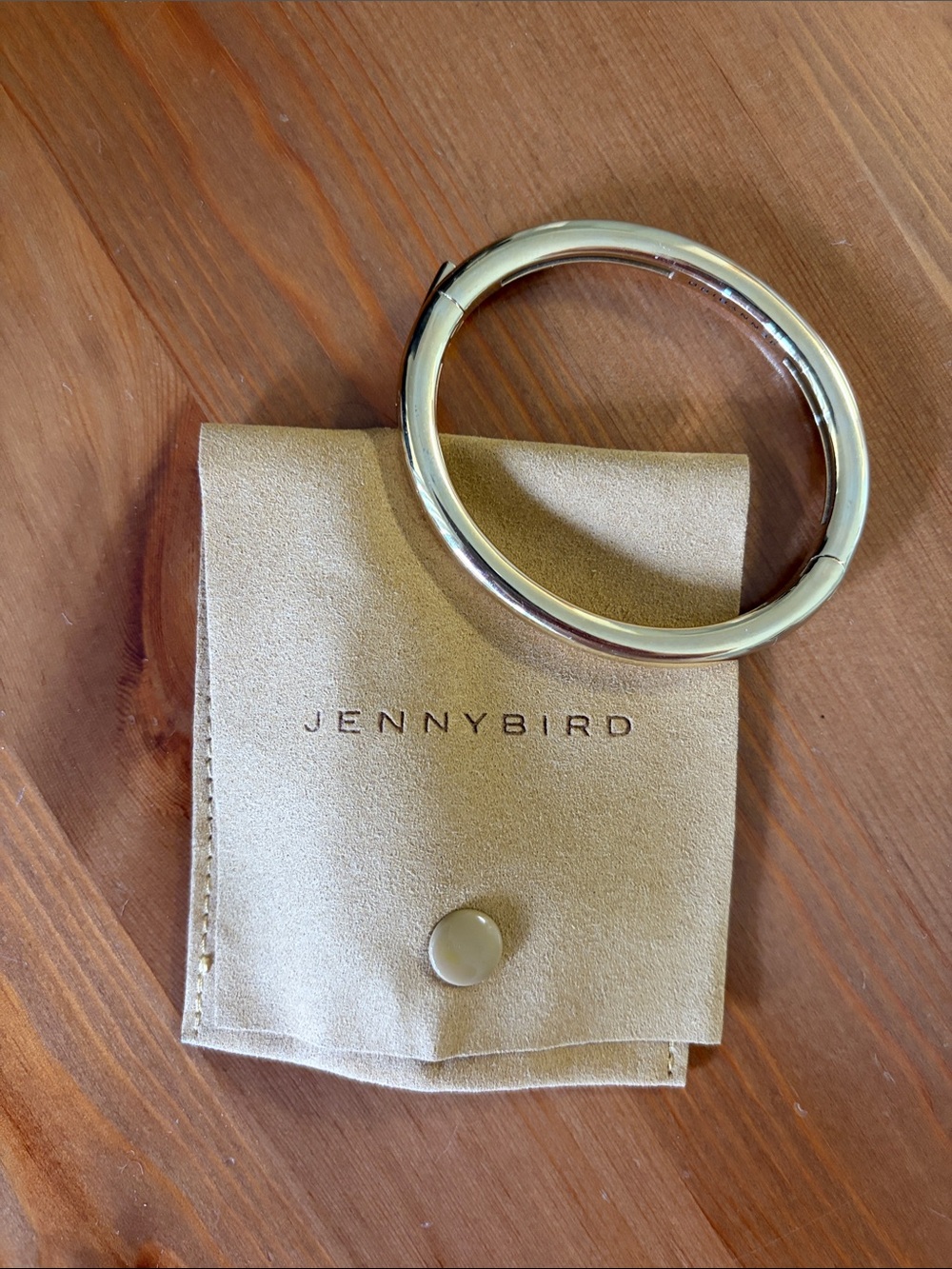 JennyBird Gold Gia Bangle Bracelet